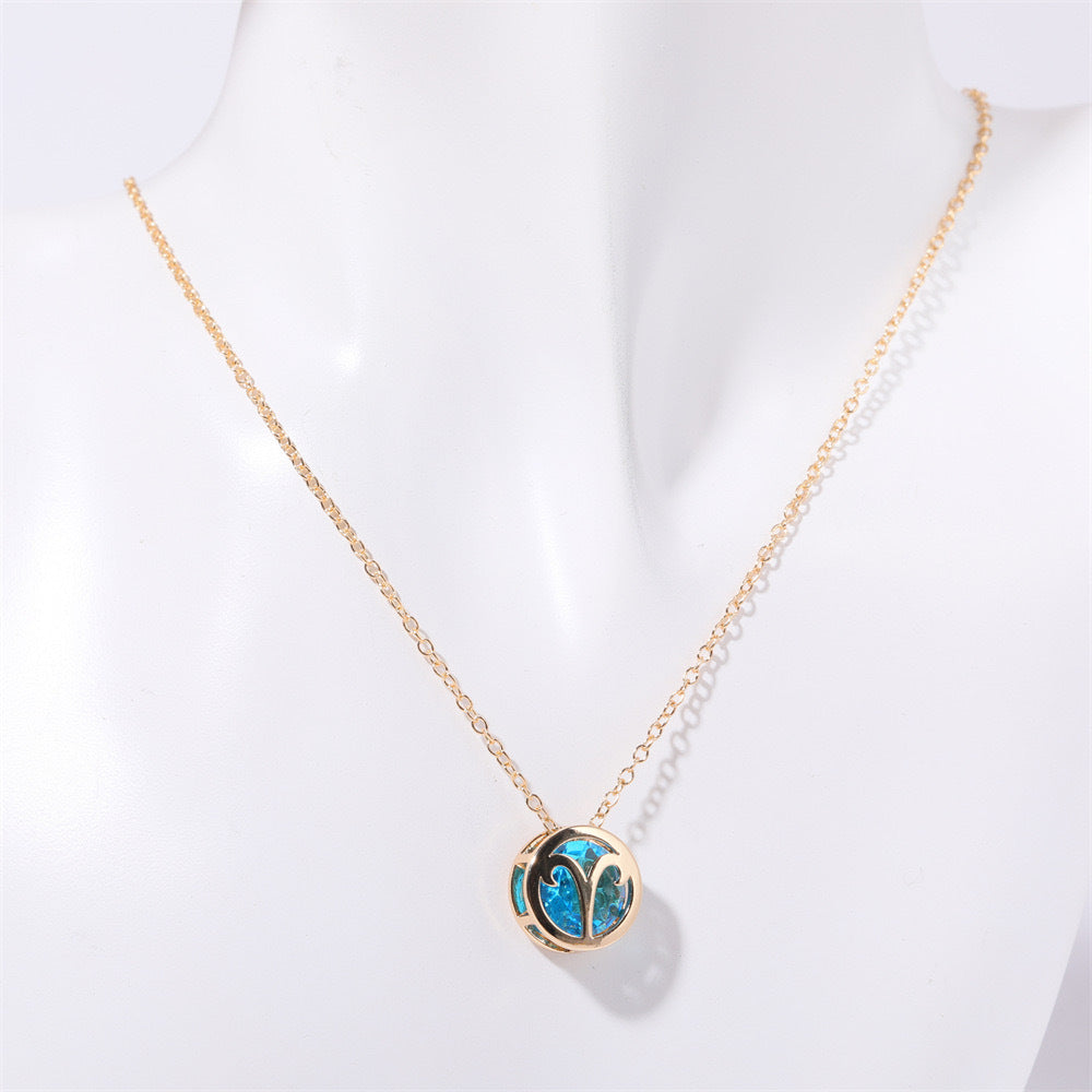 Dvoustranný náhrdelník se znamením zvěrokruhu