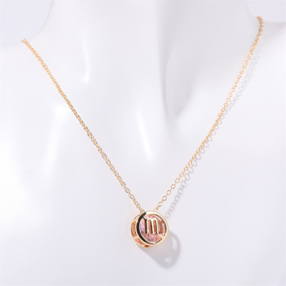 Dvoustranný náhrdelník se znamením zvěrokruhu