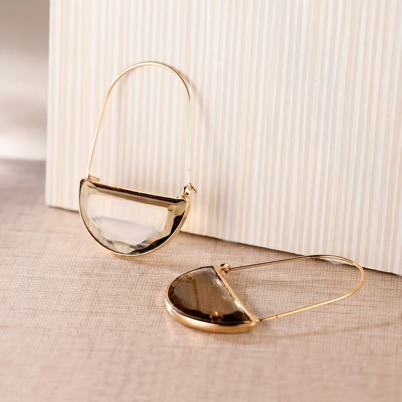 Bohémské angolské náušnice