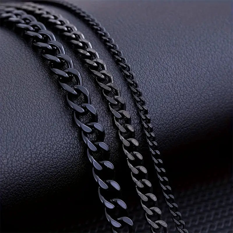 Minimalistický náhrdelník s kubánským řetězem pro muže