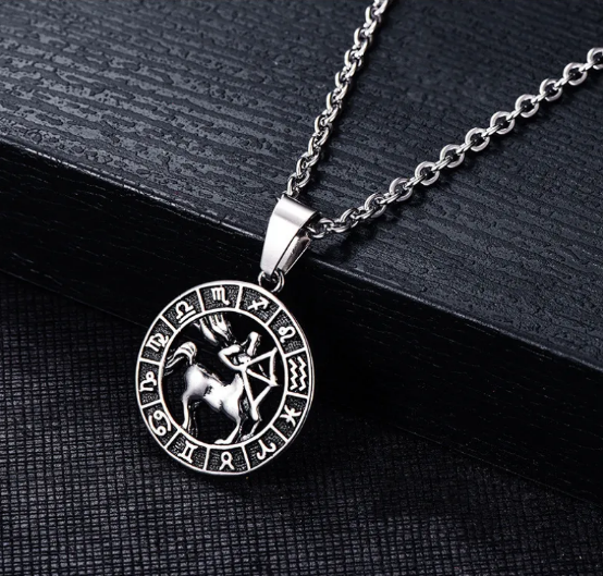 Přívěšek ke znamení Raka z nerezové oceli