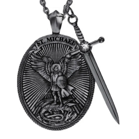 Dekorativní náhrdelník ve vintage stylu pro muže