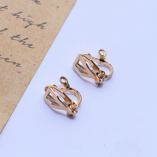 Háčky na náušnice pokovené mědí