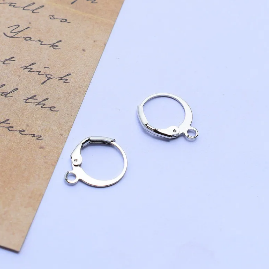 Háčky na náušnice pokovené mědí