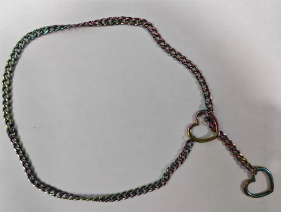 Náhrdelník Lara se srdcem z nerezu