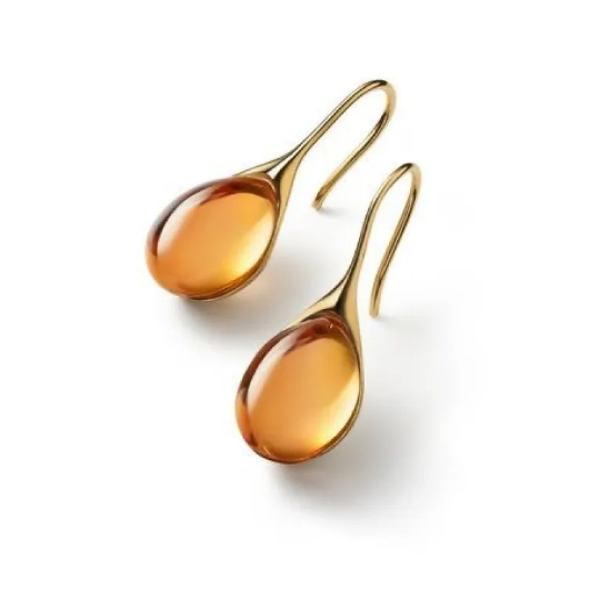 Inkrustované opálové náušnice