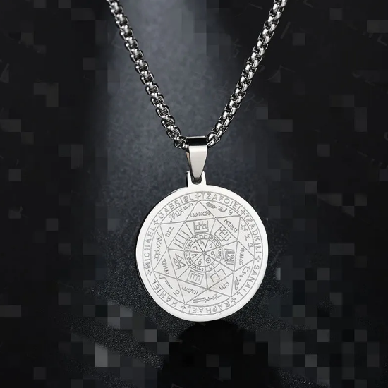 Náhrdelník s přívěskem Tritone – anděl se šesti hvězdami