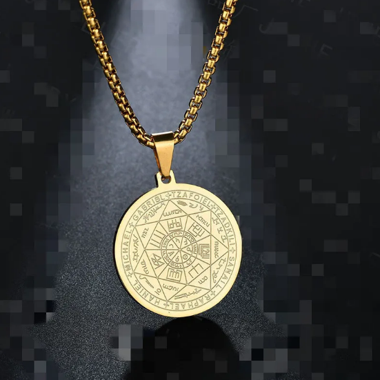 Náhrdelník s přívěskem Tritone – anděl se šesti hvězdami